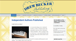 Desktop Screenshot of drewbecker.com